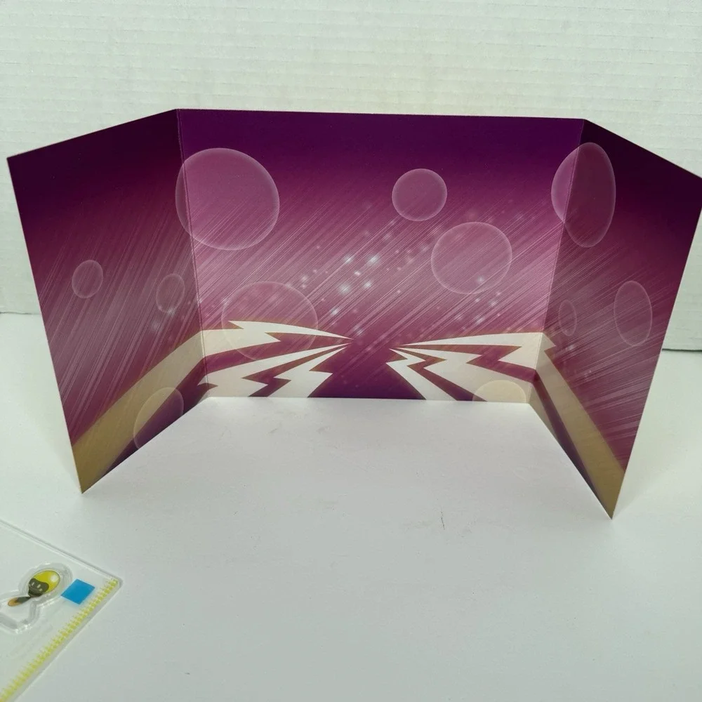 Iono's Bellibolt ex Premium Collection Acrylic Standees, Backdrop and Sticker